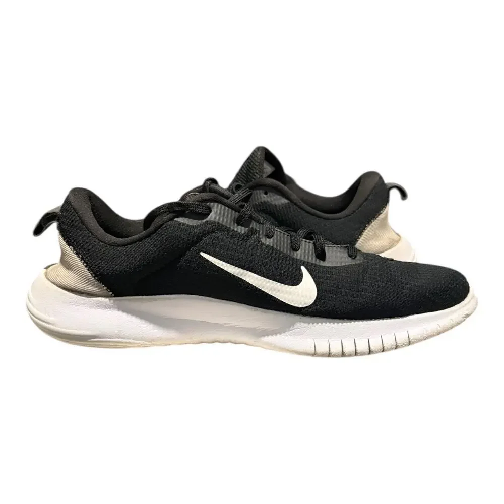 Nike Flex Experience Run Men’s Black White Athletic Running Sneakers Size 11